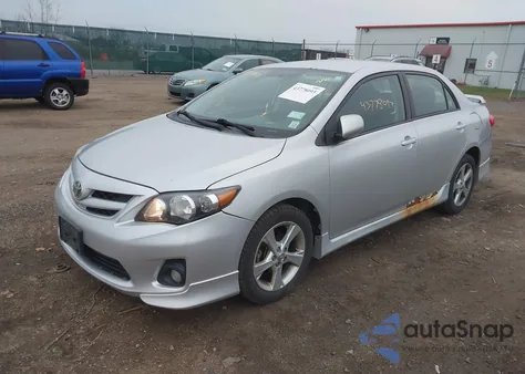 2013 Toyota Corolla S from USA, damaged, VIN 5YFBU4EE3DP192552